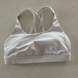 Lululemon Athletica White Sports Bra